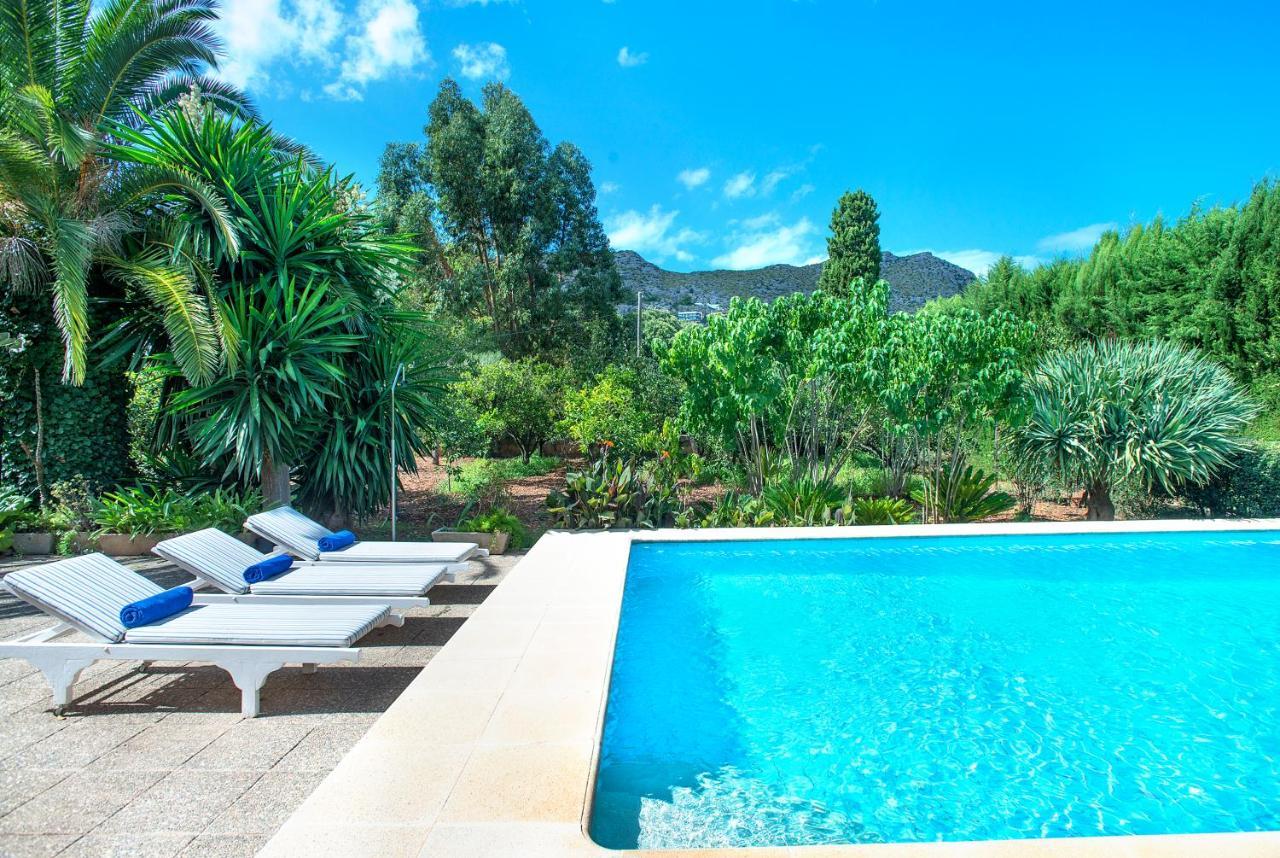 Owl Booking Villa La Font - Relax With A Big Pool Pollenca Ngoại thất bức ảnh