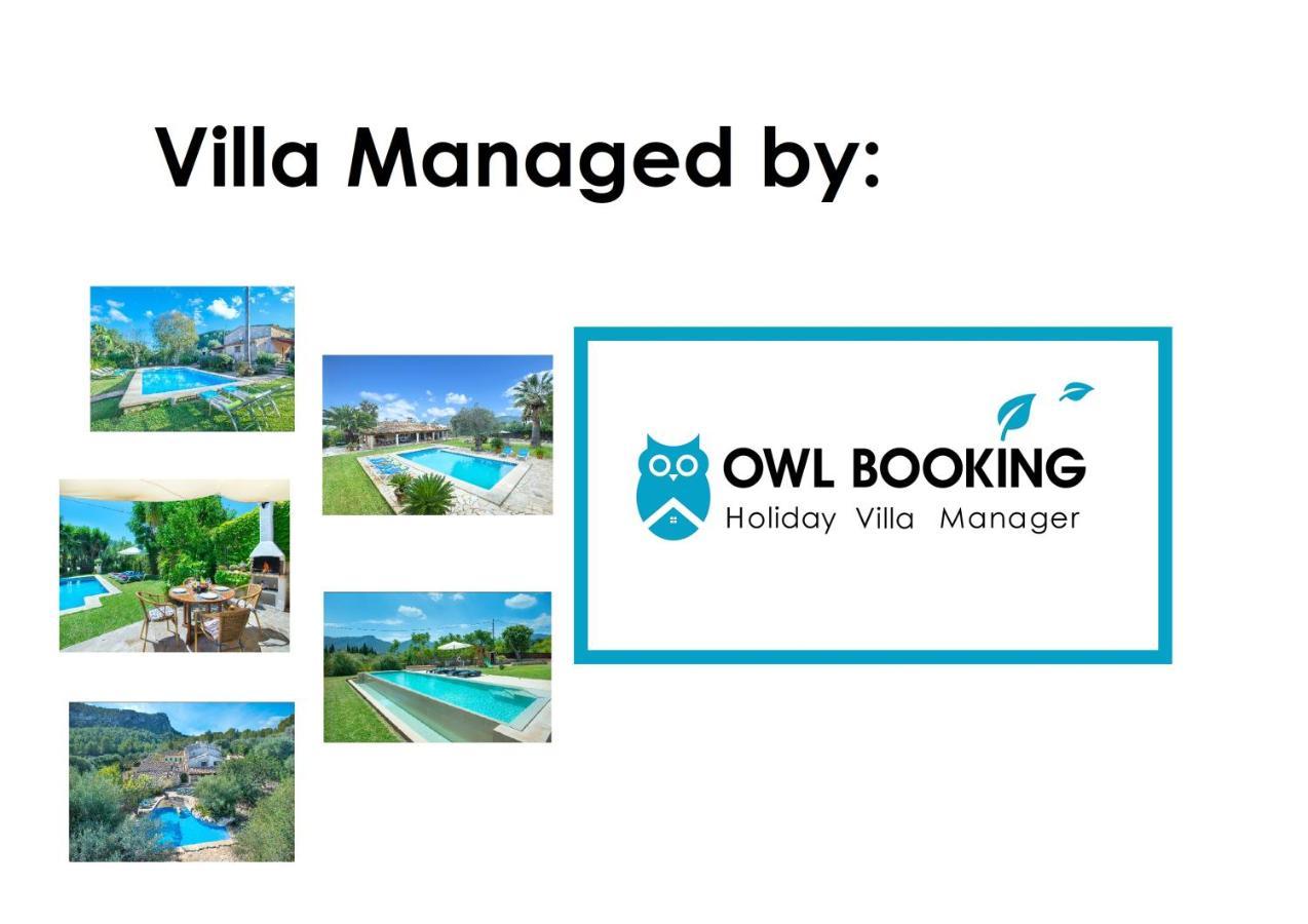 Owl Booking Villa La Font - Relax With A Big Pool Pollenca Ngoại thất bức ảnh